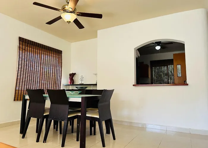 Gorgeous 8 People Basic With Pool Playacar Phase 2 Playa del Carmen